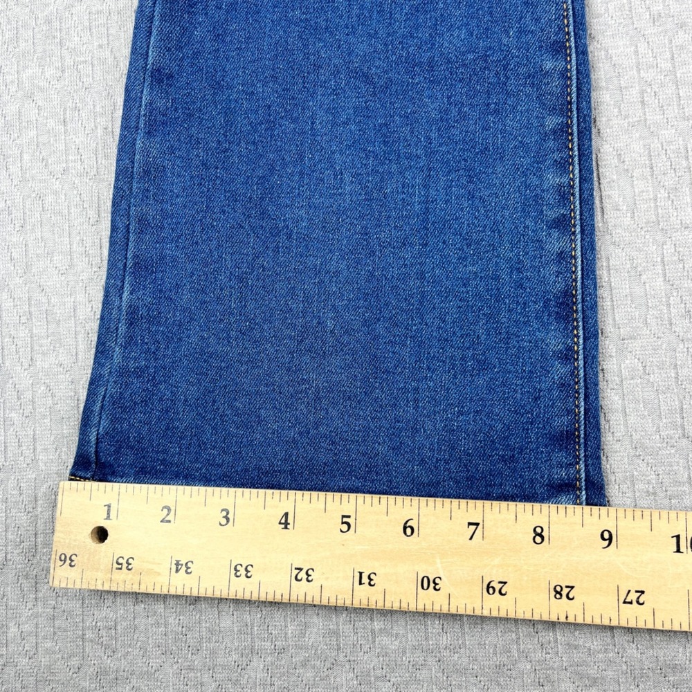 Levi's 726 Flare Bootcut Jeans Women 16/27X28 1/2 Blue High Rise dark wash - Picture 7 of 11